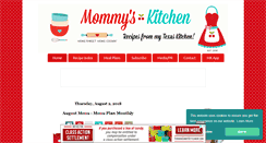 Desktop Screenshot of mommyskitchen.net
